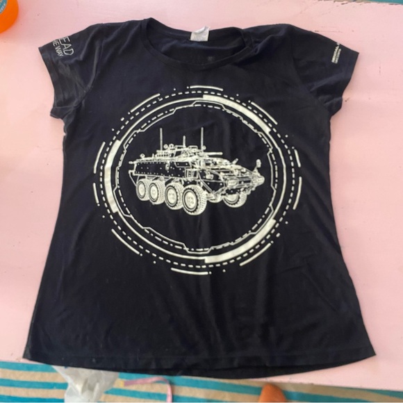 Women’s Military Tank T Shirt General Dynamics Innovative Workforce Tee
